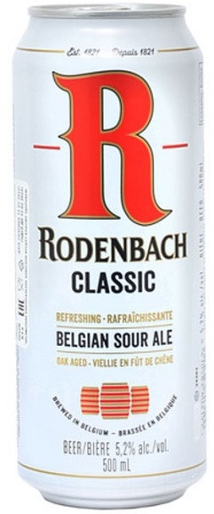 Пиво Роденбах Классик (Rodenbach Classik) темное 0,5л 5,2% в жестяной банке