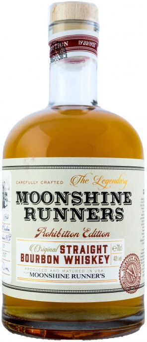 Виски Муншайн Раннерс Стрейт Бурбон (Moonshine Runners Straight Bourbon) 0,7л Крепость 40%