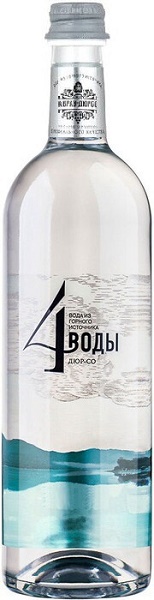 Вода Абрау-Дюрсо 4 Воды (Abrau-Durso 4 Waters) негазированная 375мл в стеклянной бутылке