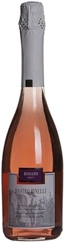Вино игристое Мастро Бинелли Розато (Mastro Binelli) розовое брют 0,75л Крепость 11,5%