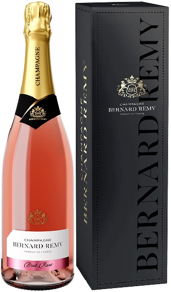 Вино игристое Бернар Реми Розе (Bernard Remy Rose) розовое брют 0,75л 12% в подарочной коробке