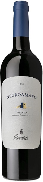 Вино Ривера Негроамаро (Rivera Negroamaro) красное сухое 0,75л Крепость Крепость 13,5%