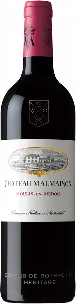 Вино Шато Мальмезон Баронесса Надин де Ротшильд (Chateau Malmaison) красное сухое 0,75л 13%