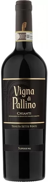Вино Винья ди Паллино Кьянти Супериоре (Vigna di Pallino) красное сухое 0,75л Крепость 14,5%