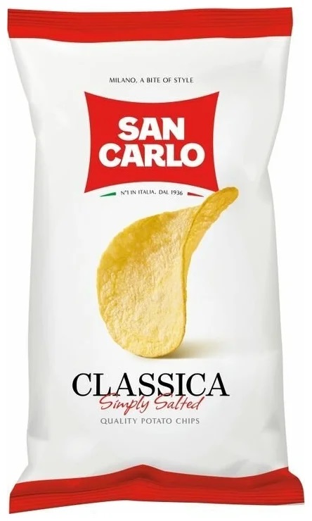 Чипсы картофельные Сан Карло Классика (San Carlo Classica) 50гр