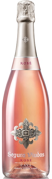 Вино игристое Сегура Виудас Кава Розе (Segura Viudas Cava Rose) розовое брют 0,75л Крепость 12%