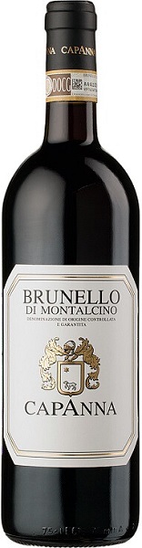 Вино Капанна Брунелло ди Монтальчино (Capanna Brunello di Montalcino) красное сухое 0,75л 14,5%