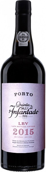 Вино ликерное Портвейн Кинта ду Инфантадо Порто ЛБВ (Quinta do Infantado Porto LBV) 0,75л 19,5%