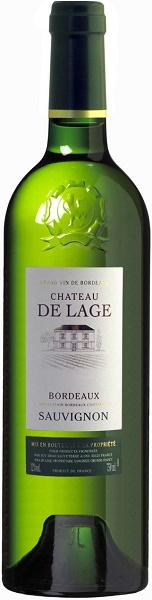 Вино Шато де Лаж Совиньон (Chateau de Lage Sauvignon) сухое белое 0,75л Крепость 12%