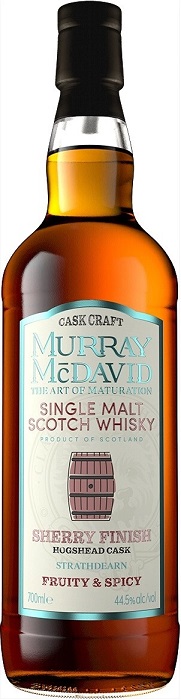 Виски Мюррей МакДэвид Каск Крафт Стратерн Шерри Финиш (Murray McDavid Cask Craft) 3 года 0,7л 44,5%