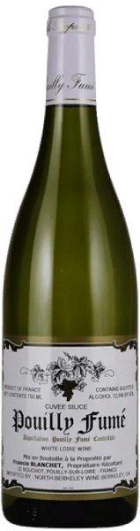 !Вино Пуйи Фуме Калсит Франсис Бланше (Domaine Francis Blanchet Pouilly Fume) белое сухое 0,75л 13%
