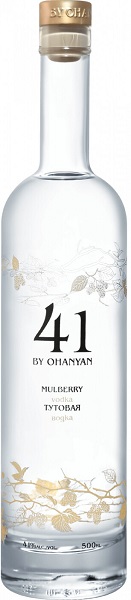 Водка 41 бай Оганян Тутовая (Vodka 41 by Ohanyan Mulberryl) 0,5л Крепость 41%