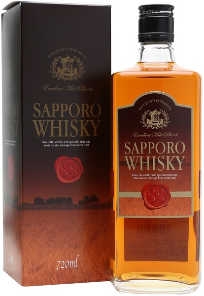 Виски Саппоро СС Экселент Майлд Бленд (Sapporo SS Excellent Mild Blend) 0,72л Крепость 43% в коробке