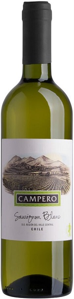 Вино Камперо Совиньон Блан (Campero Sauvignon Blanc) белое сухое 0,75л Крепость 13%