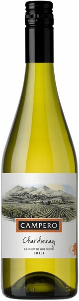 Вино Камперо Шардоне (Campero Chardonnay) белое сухое 0,75л Крепость 13%