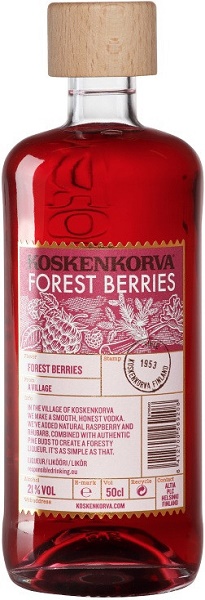 Настойка Коскенкорва Лесные ягоды (Tincture Koskenkorva Forest Berries) сладкая 0,5л Крепость 21%