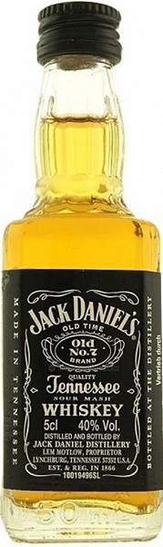 Виски Джек Дэниэл'с Теннесси (Jack Daniel's Tennessee) 50мл Крепость 40%
