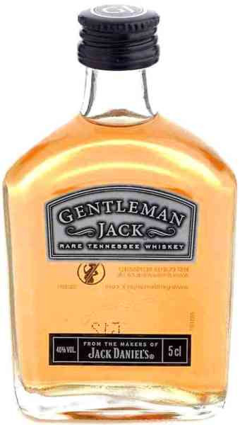 Виски Джентельмен Джек Рэар Теннесси (Whiskey Gentleman Jack Rare Tennessee) зерновой 50 мл 40%