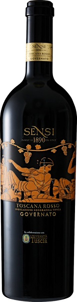Вино Сенси Говернато Тоскана Россо (Sensi Governato) красное сухое 0,75л Крепость 14,5%