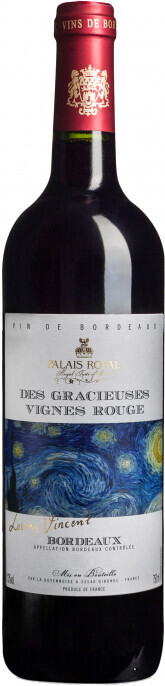 Вино Де Грасьёз Винь Лавин Винсент Рэд (La Guyennoise Des Gracieuses Vignes) красное сухое 0,75л 13%