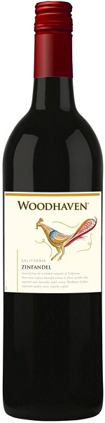 Вино Вудхэвен Зинфандель (Woodhaven Zinfandel) красное сухое 0,75л Крепость 13,5%