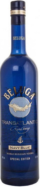 Водка Белуга Трансатлантик Рейсинг Неви Блю (Beluga Transatlantic Racing Navy Blue) 0,7л 40%