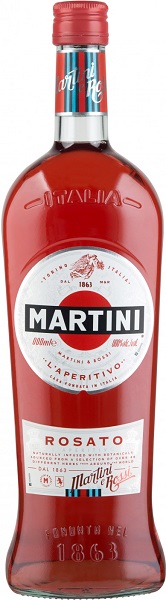 Вермут Мартини Розато (Martini Rosato) розовый сладкий 1л Крепость 15%