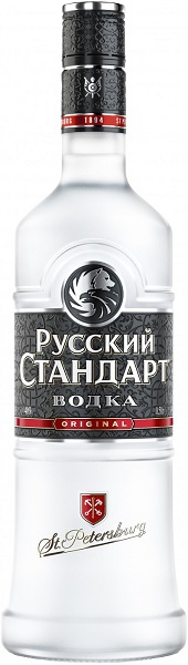 Водка Русский Стандарт (Russian Standard) 0,5л Крепость 40%