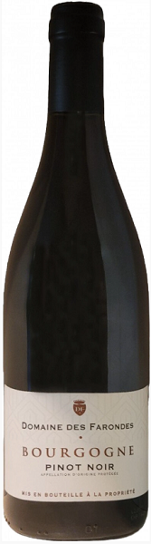 Вино Домен де Фаронд Бургонь Пино Нуар  (Domaine des Farondes Bourgogne) красное сухое 0.75л 12.5%