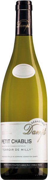 Вино Себастьен Дампт Пти Шабли Терруар де Мийи (Sebastien Dampt Petit Chablis) белое сухое 0,75л 12%