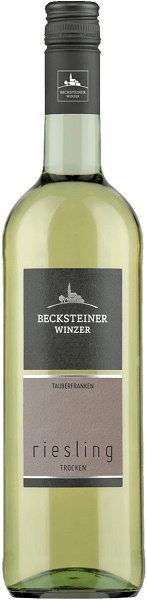 Вино Бекштайнер Винцер Рислинг (Becksteiner Winzer) сухое белое 0,75л Крепость 11,5%