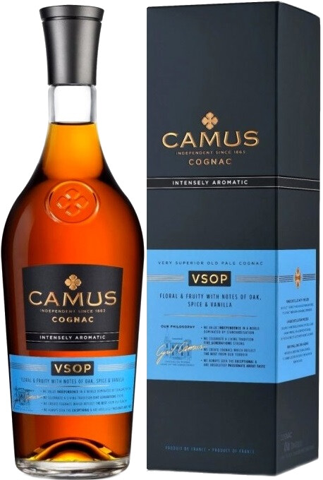 Коньяк Камю Элеганс (Cognac Camus Elegance) VSOP 0,7л Крепость 40% в подарочной коробке