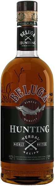 Ликер Белуга Хантинг Травяной (Liquor Beluga Hunting Herbal Bitter) десертный 0,5л Крепость 40%