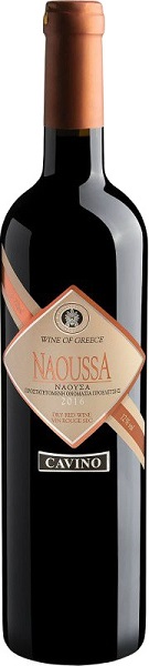 Вино Наусса (Naoussa) красное сухое 0,75л Крепость 12%