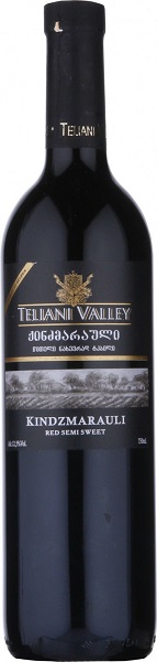 Вино Телиани Вели Киндзмараули (Teliani Valley Kindzmarauli) красное полусладкое 0,75л Крепость 12%