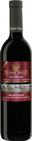 Вино Телиани Вели Мукузани (Teliani Valley Mukuzani) красное сухое 0,75л Крепость 13%