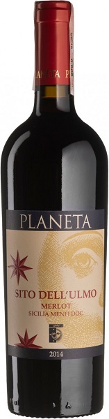 Вино Планета Мерло Сито дель Ульмо (Planeta Merlot Sito dell'Ulmo) красное сухое 0,75л 14,5%