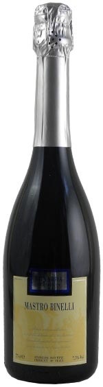 Вино игристое Мастро Бинелли Кроатина (Mastro Binelli) красное полусладкое 0,75л Крепость 9,5%