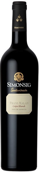 Вино Симонсиг Франс Малан (Simonsig Frans Malan) красное сухое 0,75л Крепость 14,5%