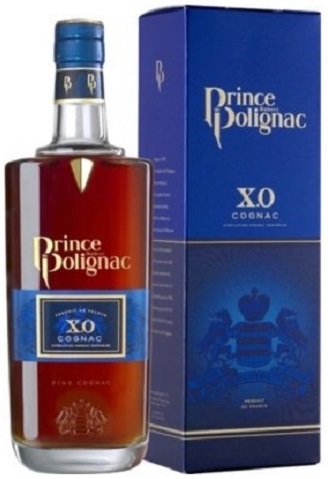 Коньяк КС Принц Юбер де Полиньяк (Prince Hubert de Polignac) XO 0,7л 40% в подарочной коробке