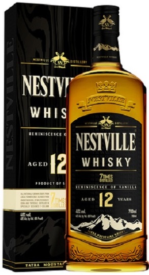 Виски Нествилле (Nestville) 12 лет 0,7л Крепость 40% в подарочной коробке