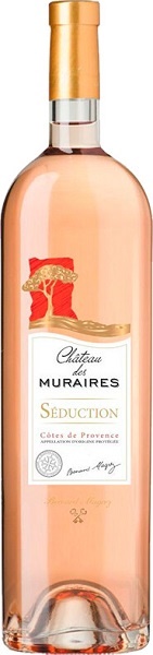 Вино Шато де Мюрэр Седуксьон (Chateau des Muraires Seduction) розовое сухое 1,5л Крепость 12,5%