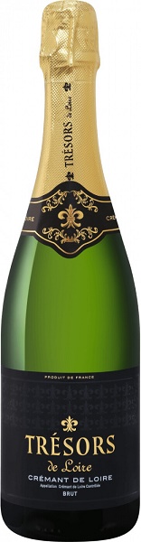 Вино игристое Жозеф Вердье Трезорс де Луар (Joseph Verdier Tresors de Loire) белое брют 0,75л 11,5%