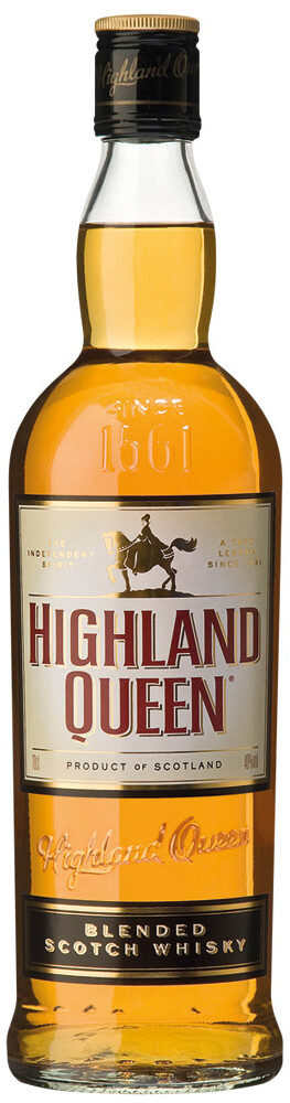 Виски Хайленд Куин 3 года (Highland Queen 3 Years) 0,5л Крепость 40%