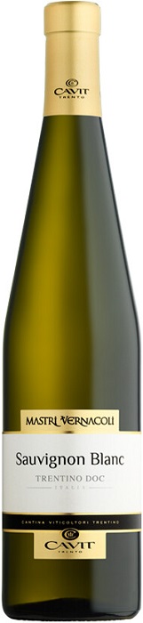 Вино Мастри Вернаколи Совиньон Блан (Mastri Vernacoli Sauvignon Blanc) белое сухое 0,75л 12,5%