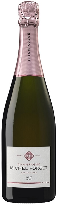 Вино игристое Мишель Форже Премье Крю (Michel Forget Premier Cru) розовое брют 0,375л 12,5%
