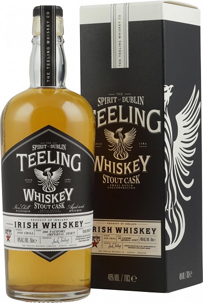 Виски Тилинг Стаут Каск Айриш (Teeling Stout Cask Irish) 0,7л 46% в подарочной коробке
