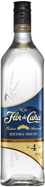 Ром Флор де Канья Экстра Секо (Rum Flor de Cana Extra Seco) 0,75л 40%