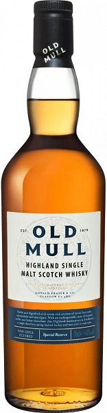 Виски Олд Малл Хайленд Сингл Молт (Whiskey Old Mull Highland Single Malt) 0,7л 40%