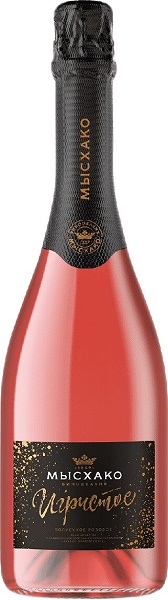 Вино игристое Мысхако (Myskhako) розовое полусухое 0,75л Крепость 12%